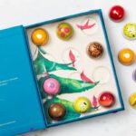 12 Bonbon Box Christmas Illustration