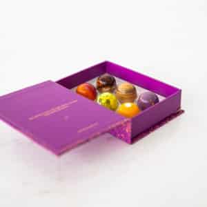 Purple box of 6