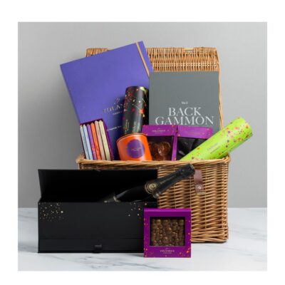 Luxury Chocolate Hamper including Champagne and Chocolate selection